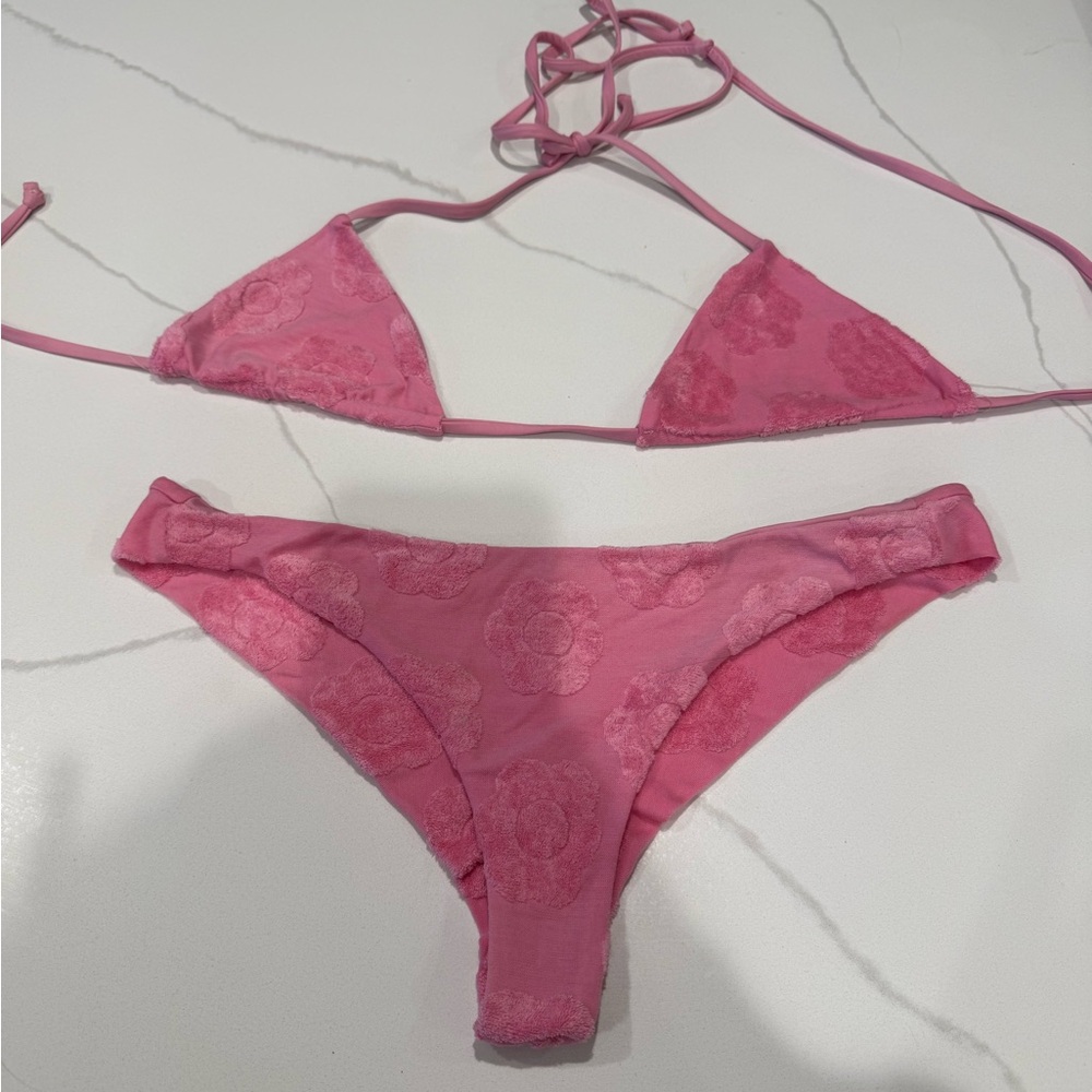 Frankie's Bikinis Pink Bikini